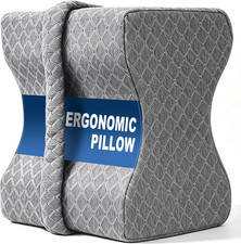 Knee Pillow for Side Sleepers, Leg Pillow for Sciatica, Back, HIPS, Knees, Joint