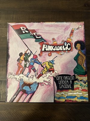 Funkadelic One Nation Under a Groove Vinyl LP 1978 Warner Bros BSK 3209 Gatefold