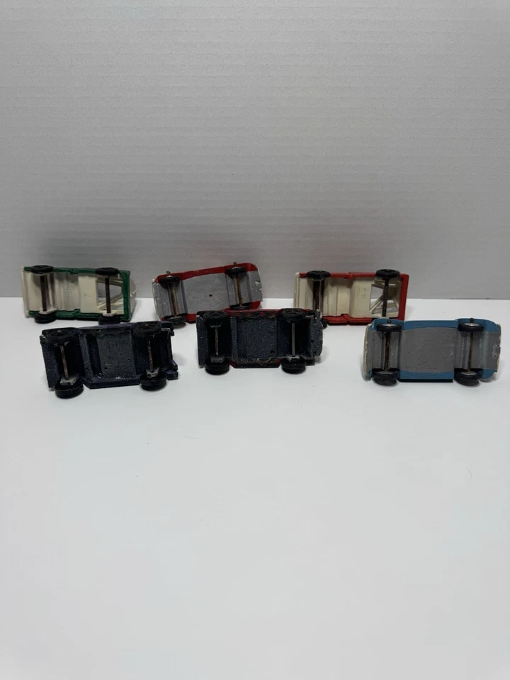Lote de 6 autos Tootsietoy fundidos a presión autos originales camiones Foto 3 de 3