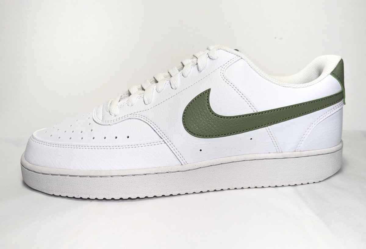 Nike Court Vision Lo Low NN Next Nature White Oil Green