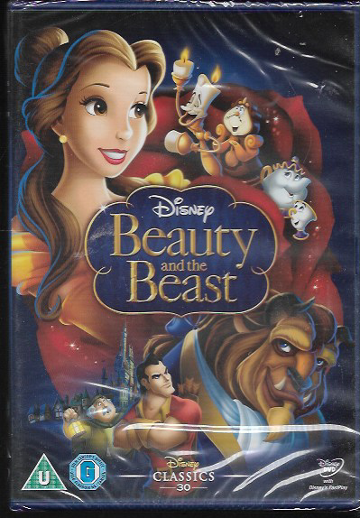 BEAUTY AND THE BEAST GENUINE R2 DVD WALT DISNEY NEW/SEALED