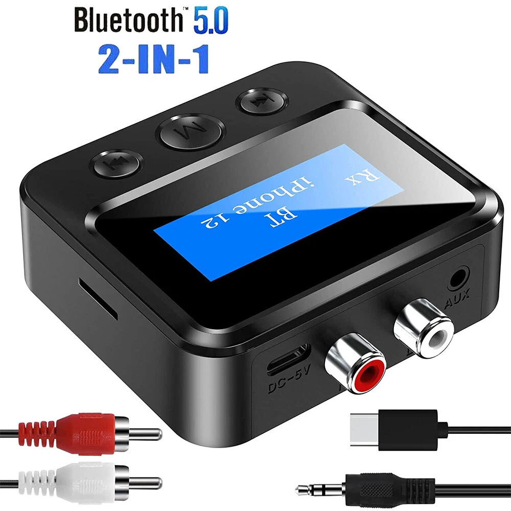 2 In 1 Bluetooth 5.0 Audio Receiver Transmitter Wireless Adapter