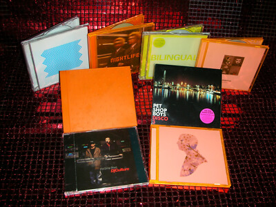 PET SHOP BOYS - 6 orig. CD's + 2 Maxi Cd (Hervorragen aus Archiv) Disco Electro