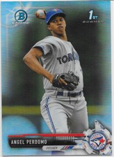 2017 Bowman Chrome Prospects Refractor /499 #BCP20 Angel Perdomo - Blue Jays