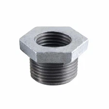 Thrifco 9218057 3/8 inch x 1/4 inch Galvanized Bushing
