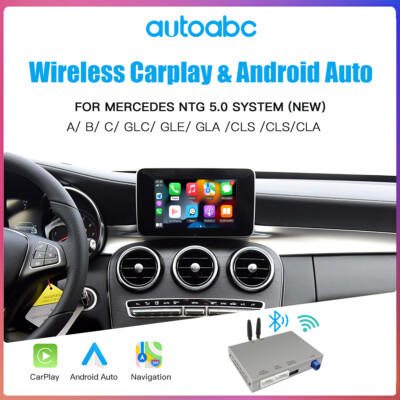 Wireless Carplay Andriod Auto Module For MERCEDES Benz W212 W205 W246 NTG5.0