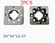 2PCS Positioning Plate 54*54*12.7MM for Spark EDM Machine,EDM Base Holder,