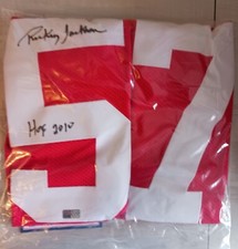 RICKEY JACKSON SIGNED H.O.F. JERSEY WITH TRISTAR AUTHENTICITY NUMBER!