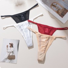 4er Pack Sexy Damen Durchsichtig Unterwäsche...