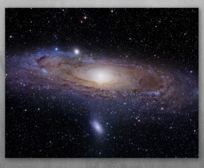 LONE STAR ART The Milky Way Galaxy - Choose Unframed Poster or Canvas - Makes a Great Gift