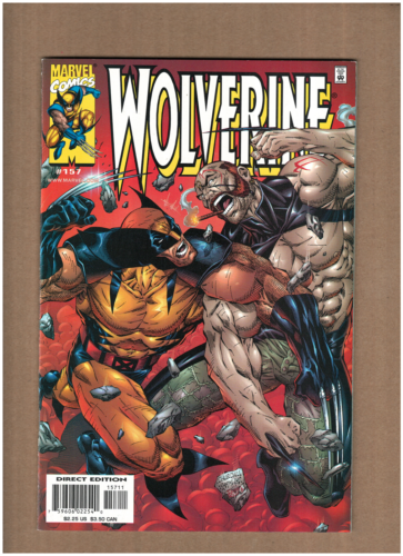 Wolverine #157 Marvel Comics 2000 Rob Liefeld Spider-Man aplicación. VF/NM 9,0 - Imagen 1 de 4