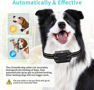 Bark Collar Citronella Citronella Bark Collar, Spray Bark Collar