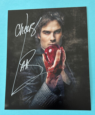 Ian Somerhalder  -   Vampire Diaries   -  signed, original Autogramm !!!