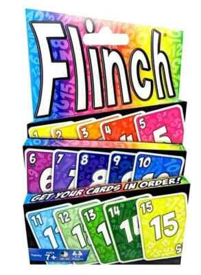 2022 Flinch Card Game Winning Moves Family Game Night Kids 8+ & Adults NEW!