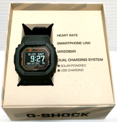 CASIO G-SHOCK DW-H5600-1JR G-SQUAD Sport Bluetooth Digital