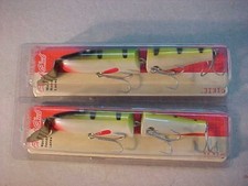 2 NEW Creek Chub Pikie 3000 Perch lure Jointed Lure 6” Pike, Musky MUSKIE  bait