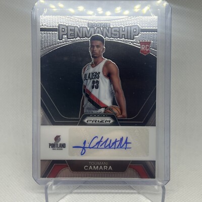 2023-24 Panini Prizm NBA Rookie Penmanship TOUMANI CAMARA