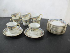 c.1900 Vintage Czechoslovakian Demitasse Tea Set