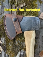 Plumb Official Boy Scout Hatchet W/Nail Puller Leather Sheath (Axe Not Included)
