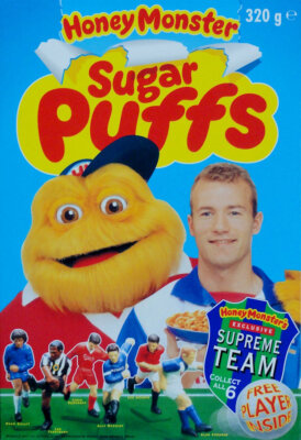 Sugar Puffs Supreme Team Karten 1995-96