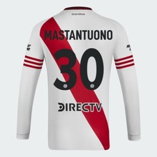 CAMISETA RIVER PLATE 25/26 LOCAL MANGA LARGA PERSONALIZADA + PARCHE COPA LIBERTADORES