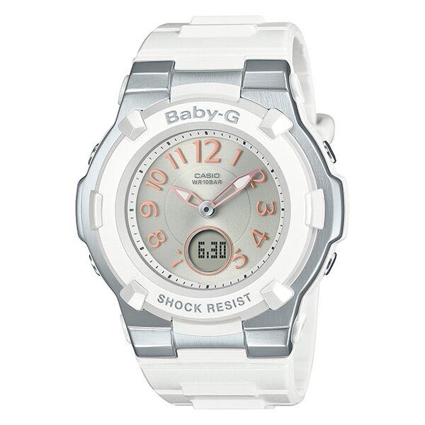 CASIO BABY-G BABY-G BGA-1100-7B2JF Silver Women's Watch New in Box