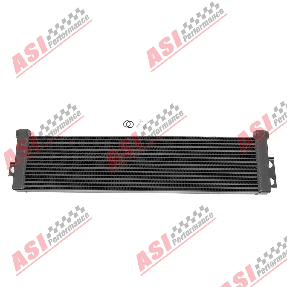 Aluminum Oil Cooler & Line Kit Fit 2015-20 2017 BMW M2 M3 M4 F80 F82 F83 F87 S55 Foto 2 de 4