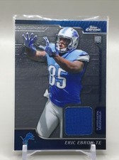 2014 Topps Chrome Rookie Relics Eric Ebron Football Card #RR-EE. rookie card picture