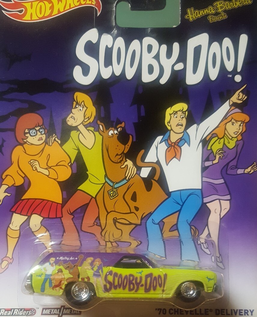Hot Wheels Pop Culture Scooby-Doo '70 Chevelle Delivery Wagon Real
