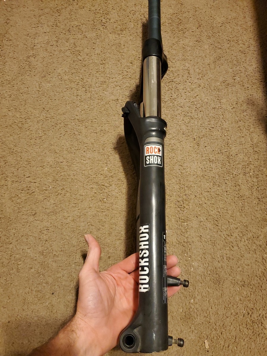 Rock Shox Recon TK Silver 27.5 Suspension Shock Fork 120mm Rock Shox Recon TK Silver 27.5 Suspension Shock Fork 120mm