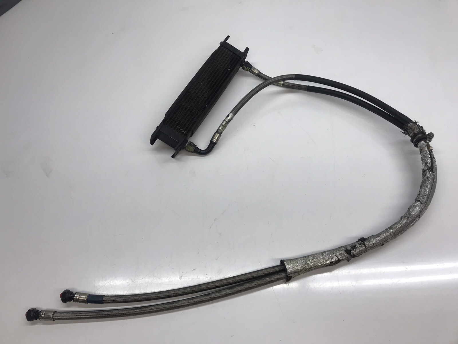 LAMBORGHINI GALLARDO OIL COOLER RADIATOR WITH OIL LINES OEM 086317019B 