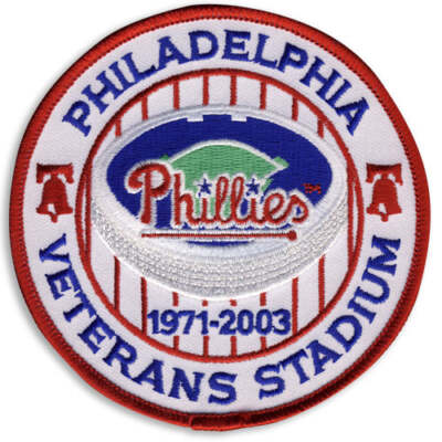 Philadelphia Phillies 2003 Finale Saison Trikot Ärmel MLB Logo Abzeichen