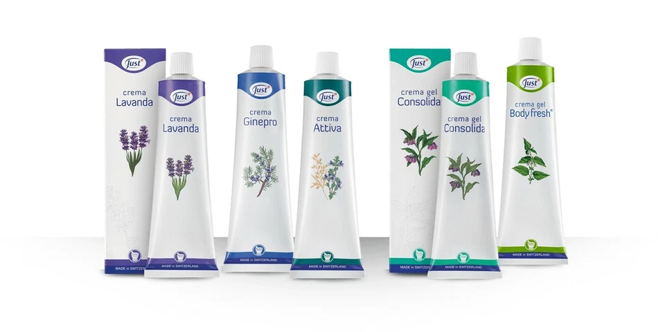 JUST - Creme Dermoattive, Oli Essenziali, Specifici, Malva, Piedi e Gambe. - Immagine 2 di 2