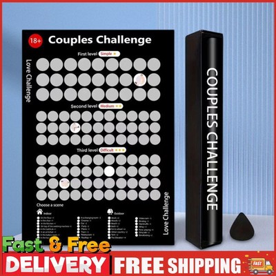100 Date Ideen Scratches Off Poster Date Night Spiele Date Night Ideen für Paare