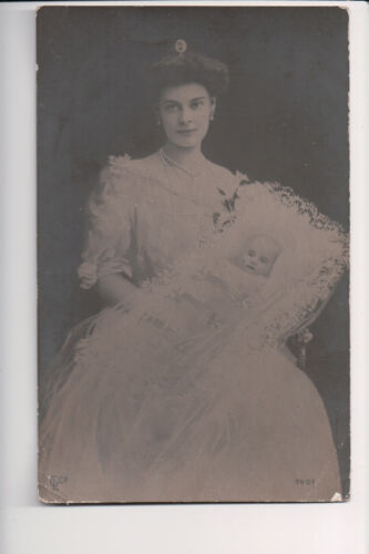 Vintage Postcard Duchess Cecilie of Mecklenburg-Schwerin Crown Princess Prussia - Picture 1 of 1