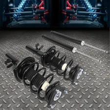 For 12-18 Ford Focus Front Struts w/ Coil Spring Assembly+Rear Shock Absorbers