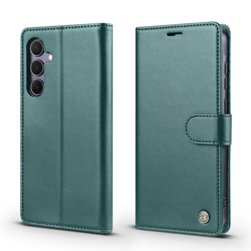 Custodia a portafoglio magnetica in pelle per Samsung Galaxy A15 A25 A35 A55 - Foto 30 di 33