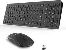 LeadsaiL Wireless Keyboard and Mouse Combo Wireless