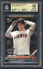 2023 TOPPS NOW OFFSEASON JUNG HOO LEE #OS-24 ROOKIE RC GIANTS BGS 10 PRISTINE