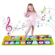 Piano Mat for Kids Kids Toddlers Floor Keyboard Dance Mat Play Musical Carpet