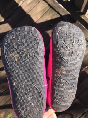 Bottes Chukka Robeez Diva - Rose & Noir - Fausse Fourrure - Taille 12-24 Mois Fille