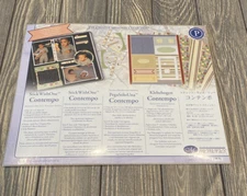 The Creative Memories Collection Stick With One Contempo Printed Die Cut Sticker