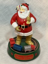 Coca Cola Santa Mechanical Operating Coin Bank ERTL 1st in Series 1993 Metal