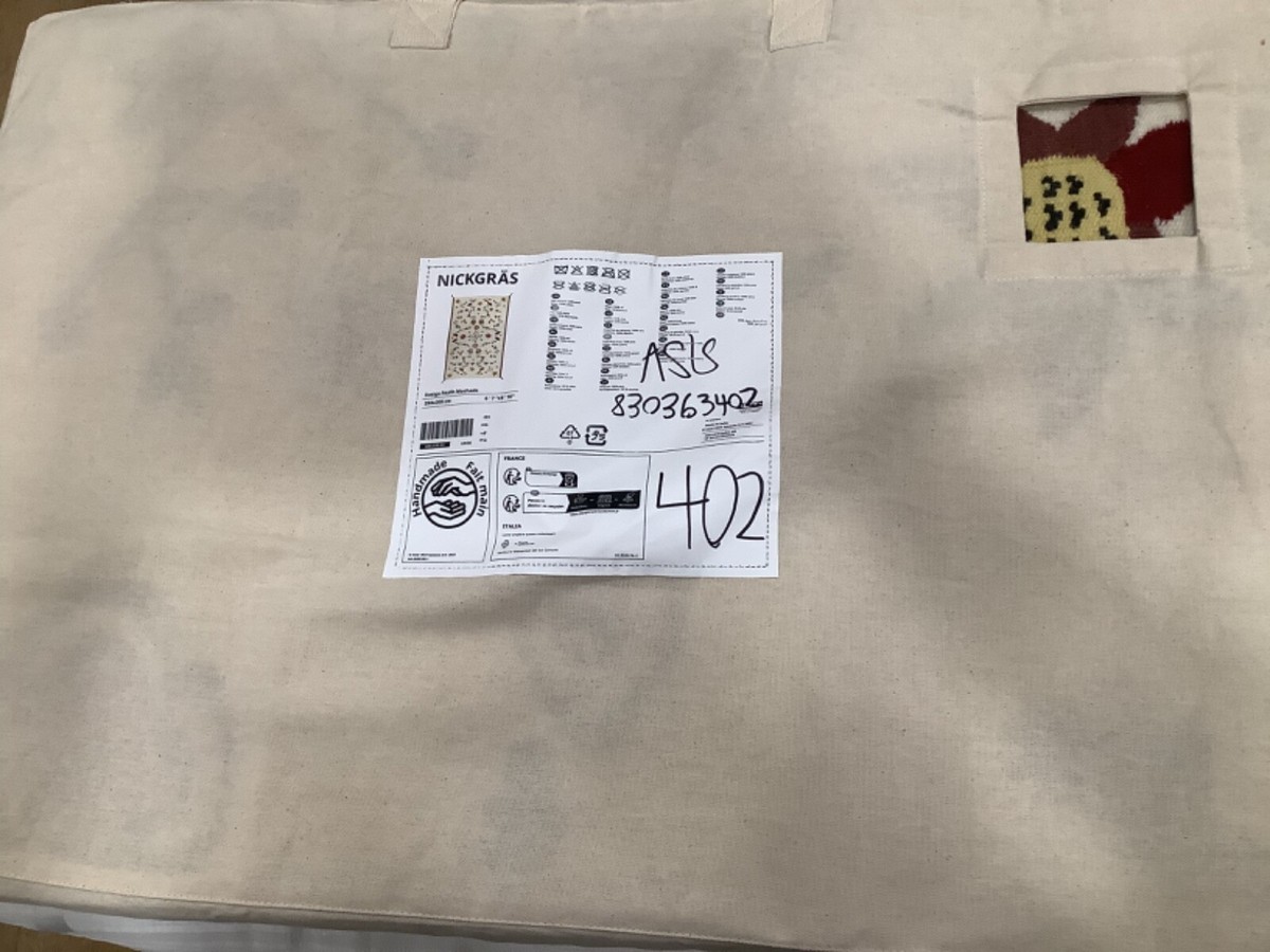 【ほぼ新品】IKEA NICKGRÄS ラグ 200×300cm ウール 大判 IKEA NICKGRAS NICKGRÄS Rug handmade 6 ' 7 