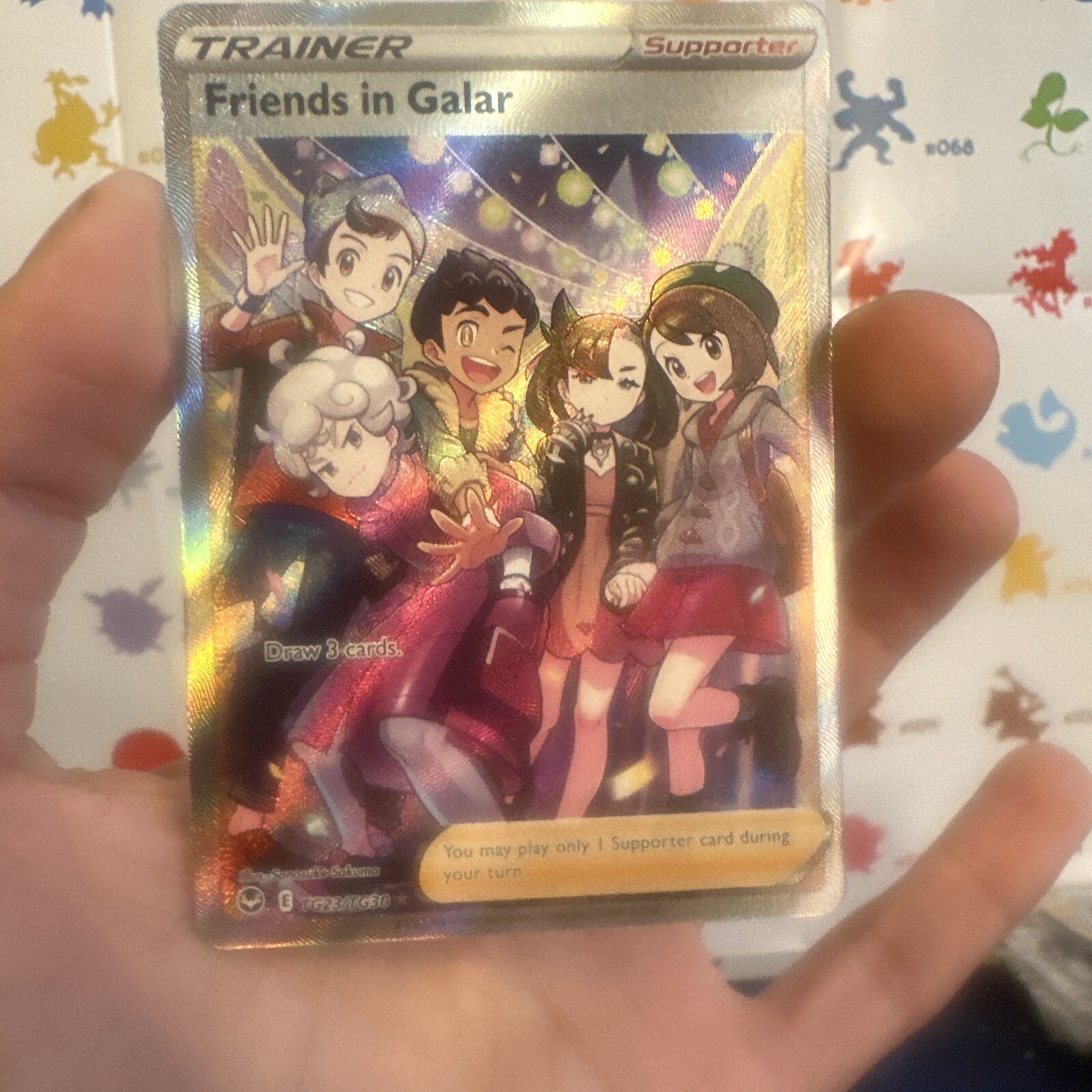 Pokémon TCG Friends in Galar SWSH12: Silver Tempest Trainer Gallery TG23/TG30...
