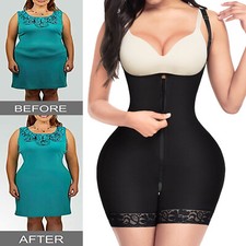 Fajas Colombianas Reductoras Body Shaper Levanta Cola Post Surgery Lady Corset