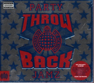 Throwback Party Jams -50 Cent, Salt 'N' Pepa, Usher, Run-DMC, (3CD's)Neu & OVP