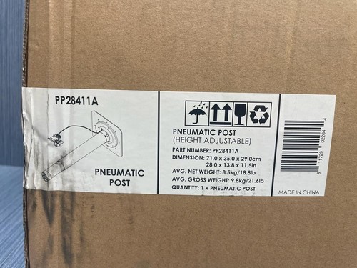 Flat Tech Pneumatic Adjustable Table Post PP28411A With Hardware New in Box - Picture 11 of 12