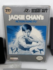 Jackie Chan's Action Kung Fu Nintendo NES Complete In Box 1990 CiB Manual Tested