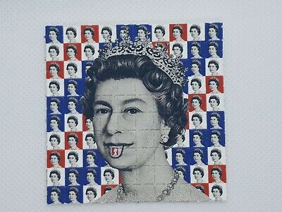 Queen Elizabeth Blotter Art 100 Tab Sheet Lsd Acid Art Psychedelic Art Ebay Queen Elizabeth Blotter Art 100 Tab Sheet Lsd Acid Art Psychedelic Art Ebay